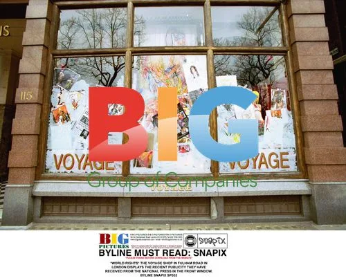 The Voyage Shop in Fulham Road Displays Press Coverage