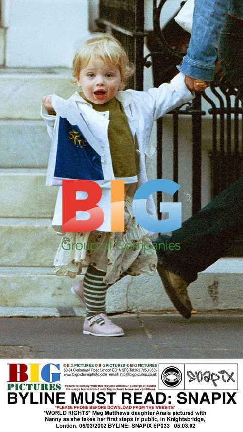 Meg Matthews Daughter Anais First Steps