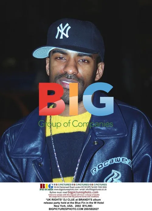 DJ CLUE at BRANDY's album release party