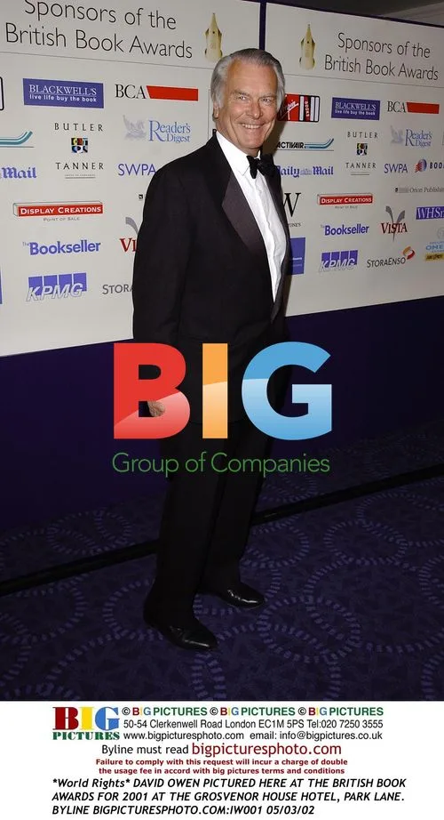 David Owen at British Book Awards 2001