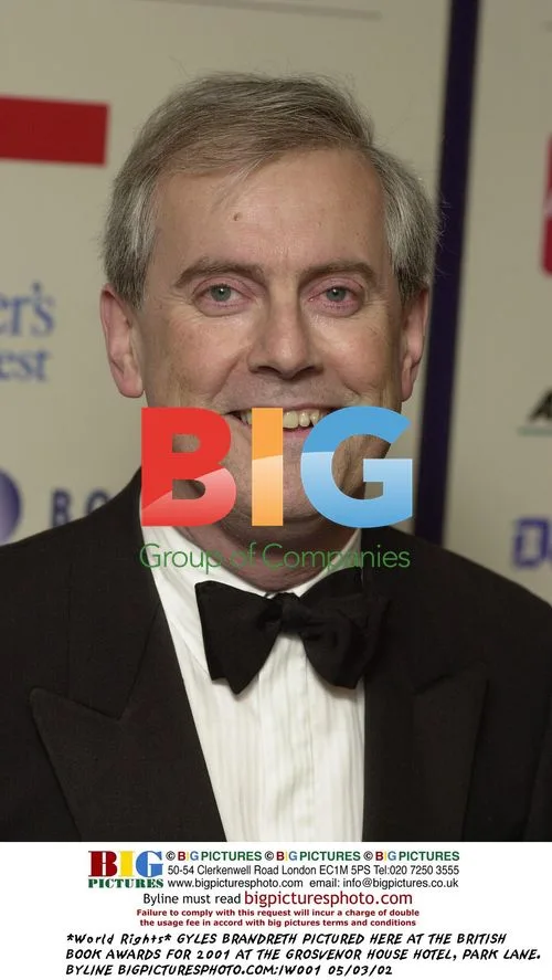 Gyles Brandreth at British Book Awards 2001