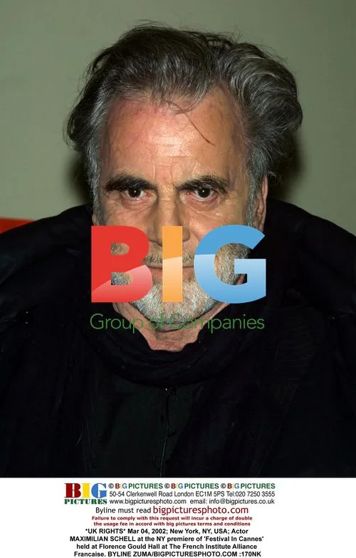 Maximilian Schell at 'Festival In Cannes' Premiere