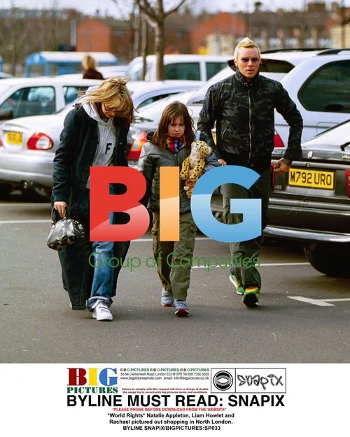 Natalie Appleton, Liam Howlet and Rachael Shopping
