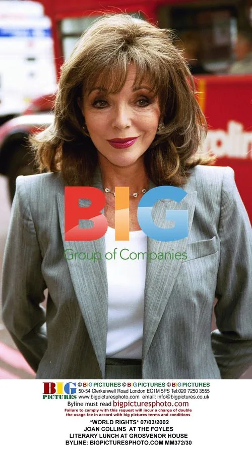 Joan Collins at Foyles Literary Lunch