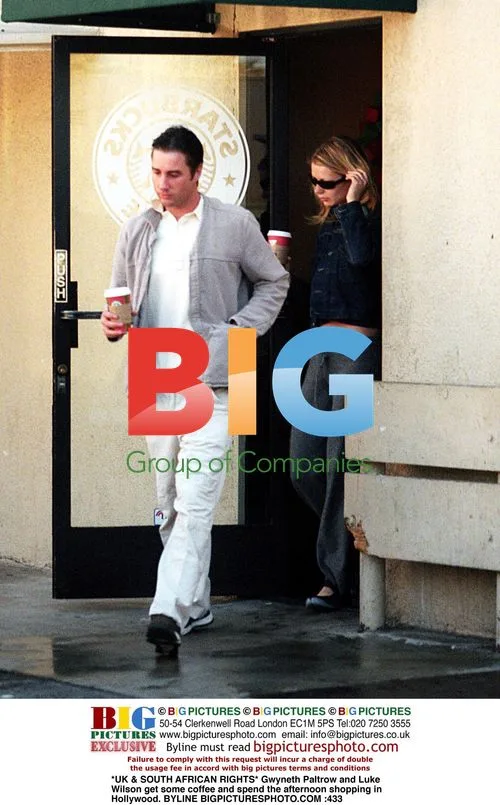 Gwyneth Paltrow and Luke Wilson shopping in Hollywood