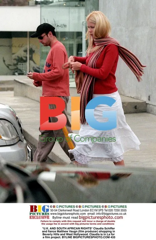 Claudia Schiffer and Matthew Vaugn Shopping in LA