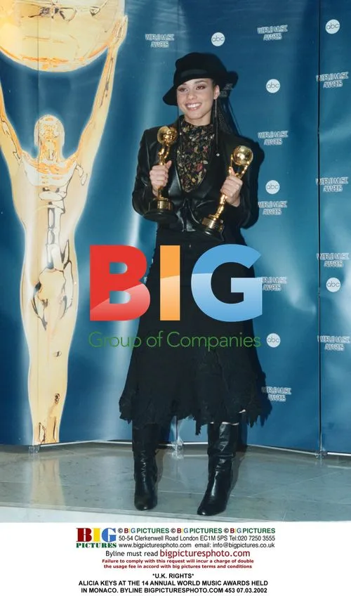 Alicia Keys at World Music Awards in Monaco
