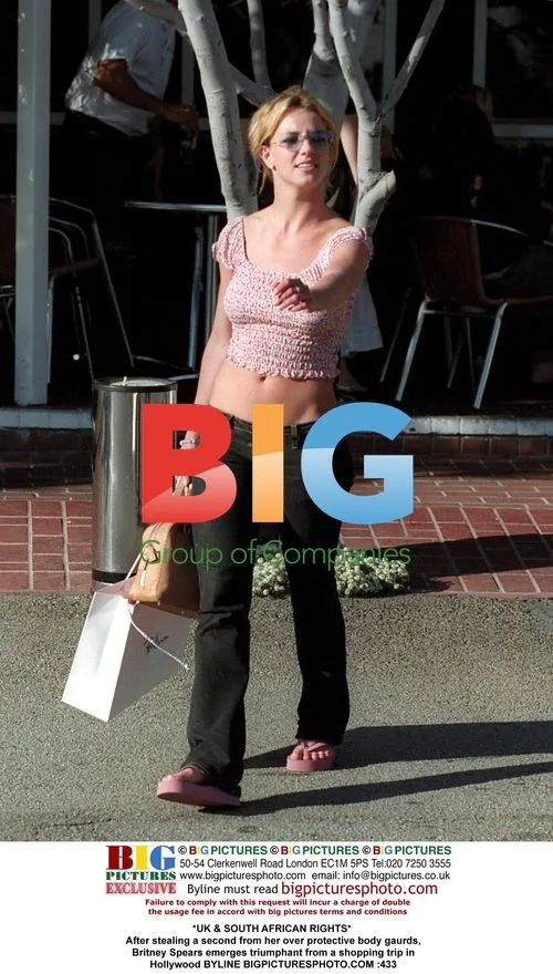 Britney Spears Emerges from Shopping Trip in Hollywood