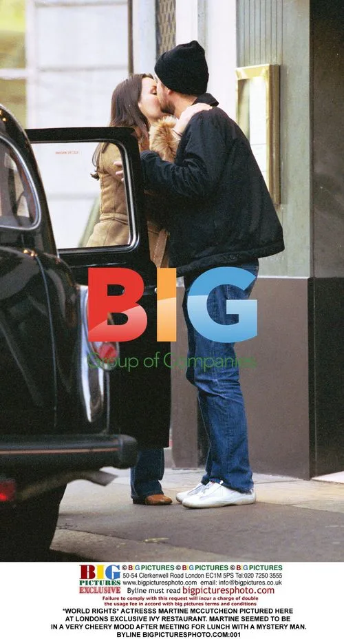 Martine McCutcheon at London's Ivy Restaurant