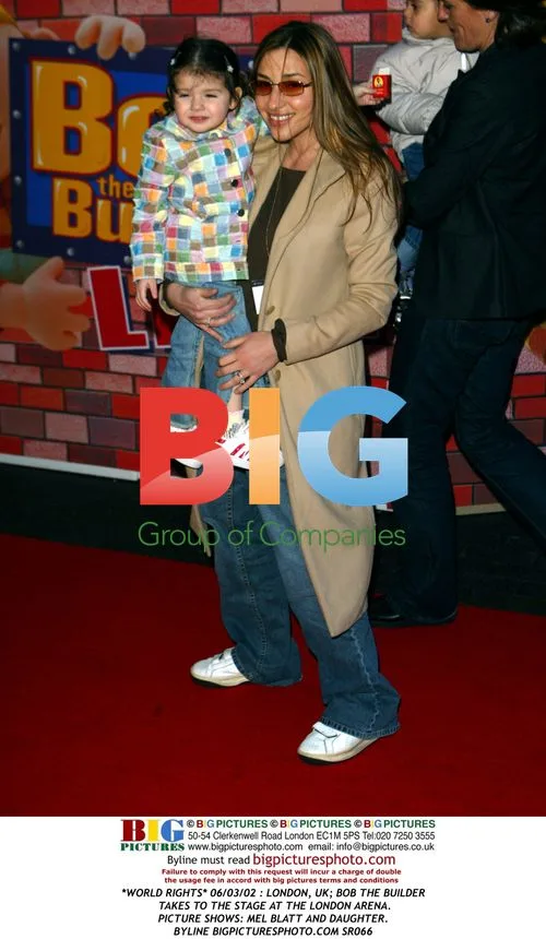 Mel Blatt and Daughter at Bob the Builder Event