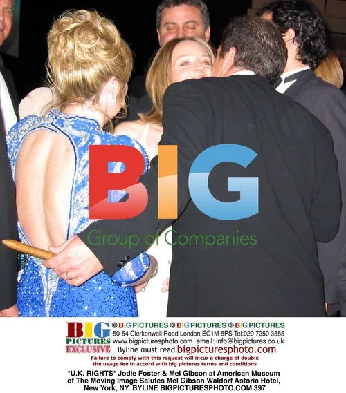 Jodie Foster & Mel Gibson at Museum Salute