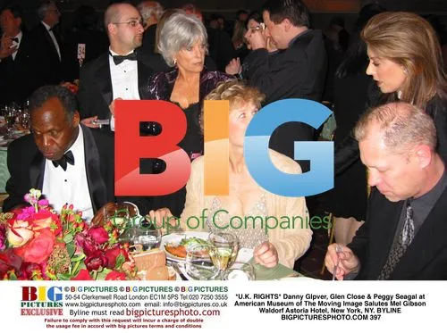 Danny Glpver, Glen Close & Peggy Seagal at Mel Gibson Tribute