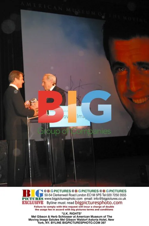 Mel Gibson & Herb Schlosser at American Museum Event
