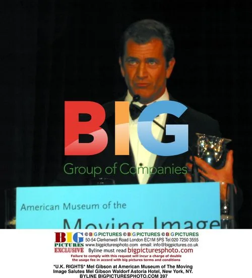 Mel Gibson at American Museum of The Moving Image
