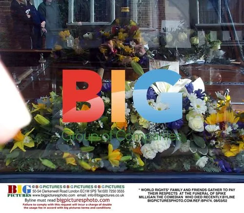 Spike Milligan's Funeral Attended by Family, Friends