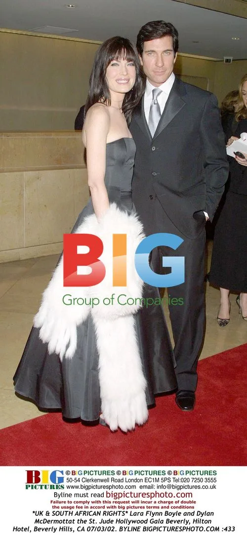 Lara Flynn Boyle and Dylan McDermott at St. Jude Gala