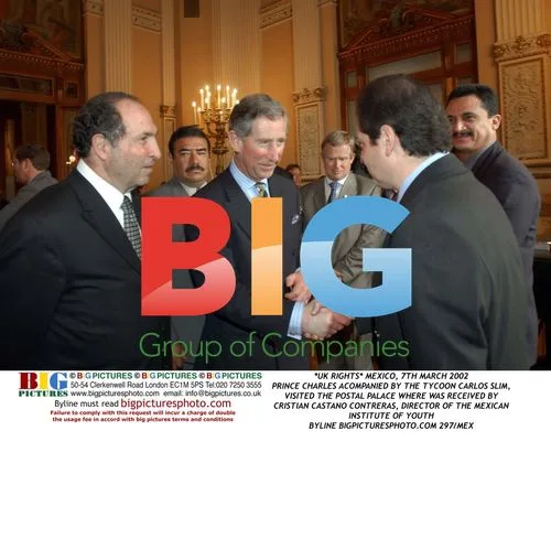Prince Charles and Carlos Slim in Mexico