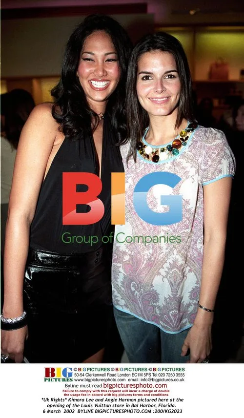 Kimora Lee and Angie Harmon at Louis Vuitton Opening