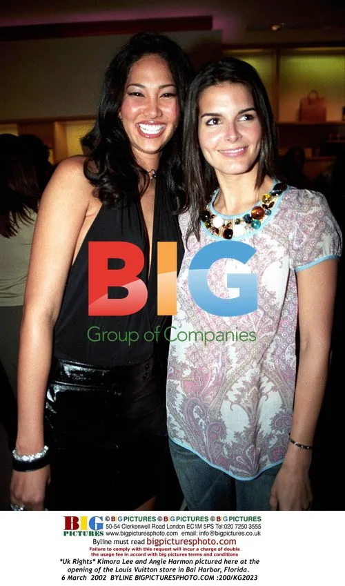 Kimora Lee and Angie Harmon at Louis Vuitton store opening