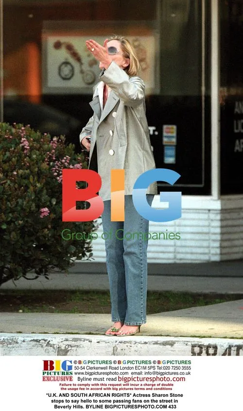 Sharon Stone meets fans in Beverly Hills