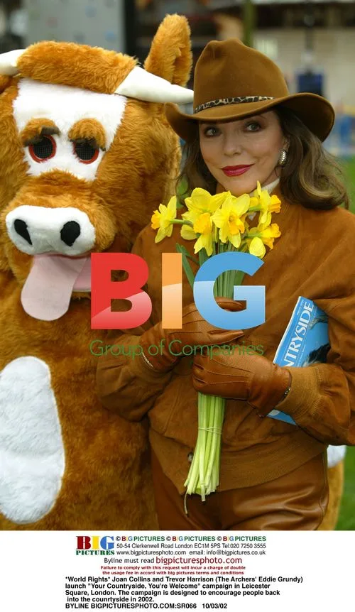 Joan Collins and Trevor Harrison Launch Countryside Campaign