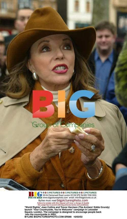 Joan Collins and Trevor Harrison launch countryside campaign