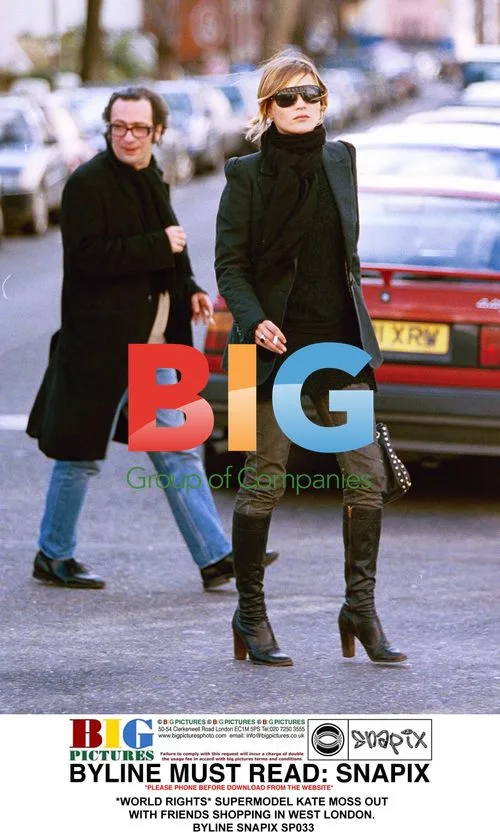 Kate Moss Shopping in West London