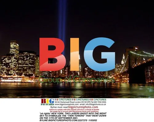 Lasers Symbolizing 9/11 Twin Towers