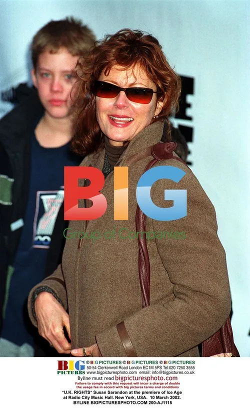 Susan Sarandon at Ice Age premiere
