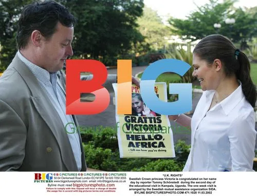 Swedish Crown Princess Victoria in Uganda