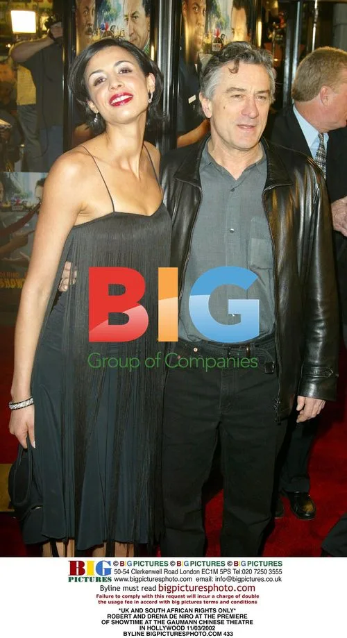 Robert and Drena De Niro at Showtime Premiere