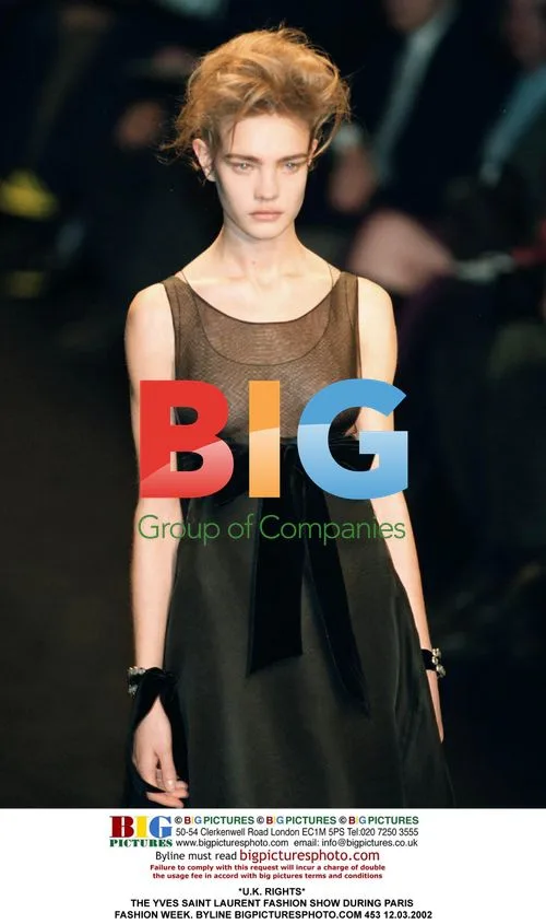 Yves Saint Laurent Fashion Show at Paris Fashion Week