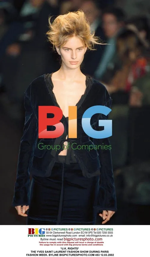 Yves Saint Laurent Fashion Show at Paris Fashion Week