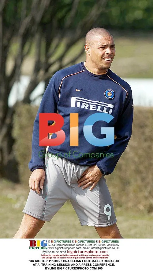 Ronaldo at Brazilian Football Training
