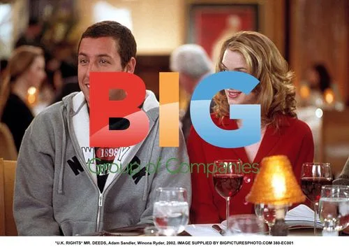 Adam Sandler and Winona Ryder in "Mr. Deeds"