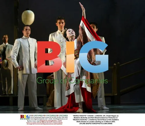 Chiaki Nagao and Neil Westmoreland in "Madame Butterfly"