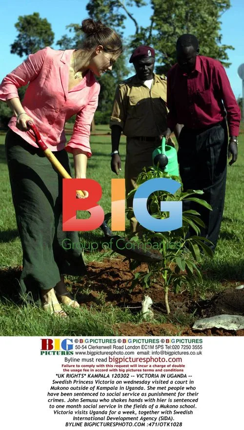 Princess Victoria Visits Uganda