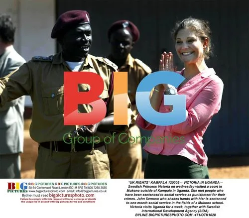 Princess Victoria Visits Uganda Court