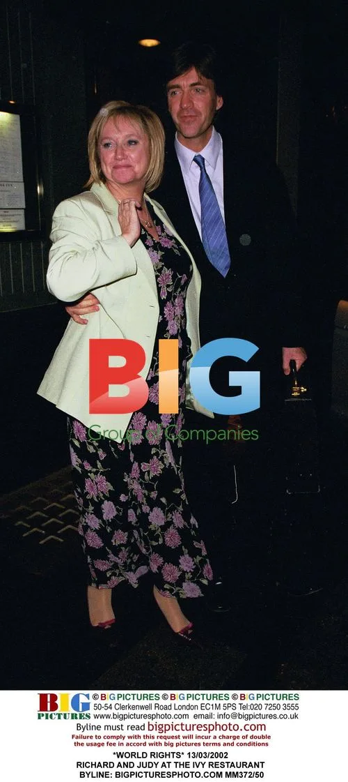 Richard and Judy at The Ivy Restaurant