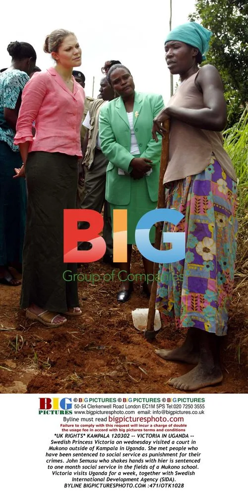 Princess Victoria in Uganda