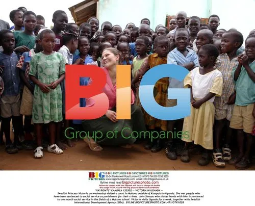 Princess Victoria in Uganda