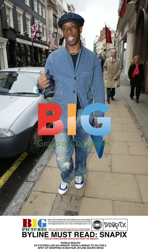 Ian Wright Goes Shopping in Mayfair