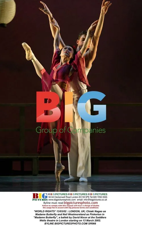 Chiaki Nagao and Neil Westmoreland in "Madame Butterfly" ballet