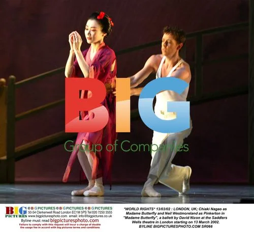 Chiaki Nagao and Neil Westmoreland in "Madame Butterfly" ballet