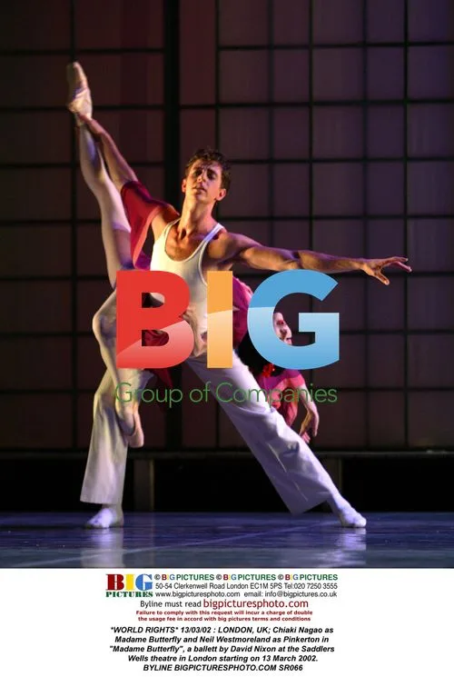 Chiaki Nagao and Neil Westmoreland in "Madame Butterfly" ballet