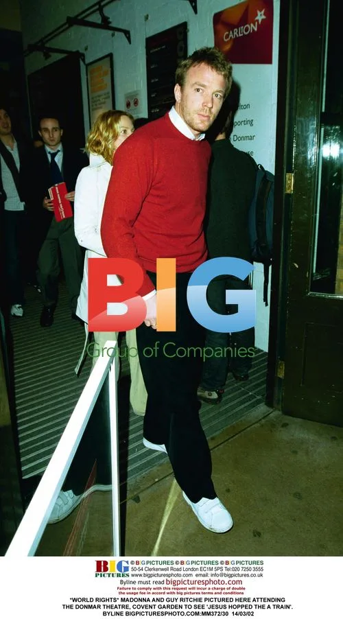 Madonna and Guy Ritchie at Donmar Theatre