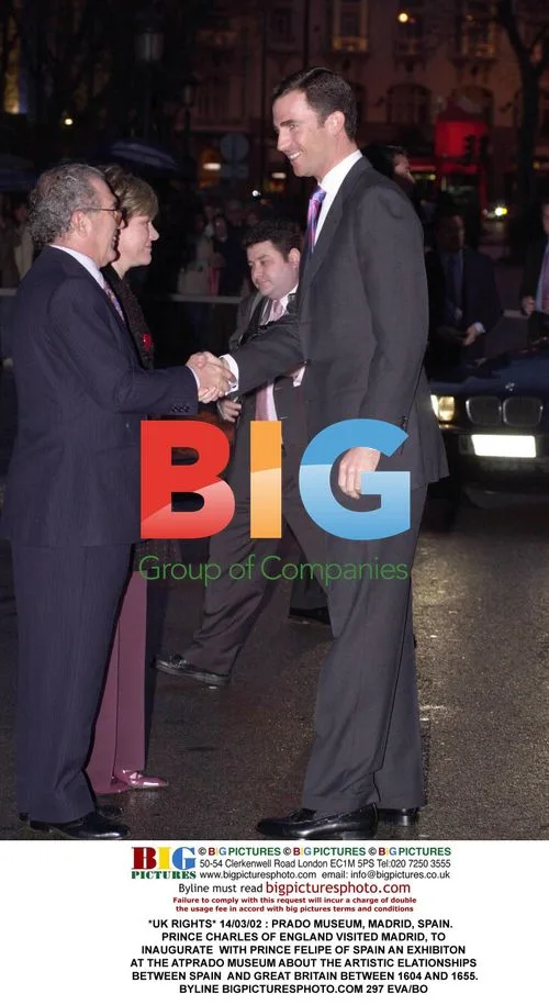 Prince Charles Visits Prado Museum in Madrid