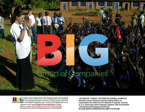 Crown Princess Victoria visits TASO in Uganda