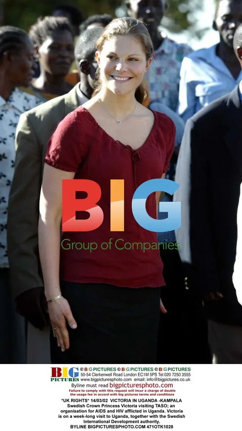 Crown Princess Victoria in Uganda
