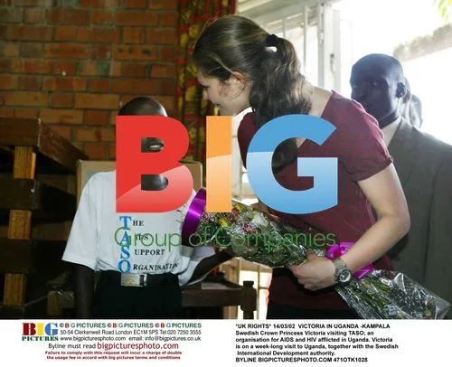 Princess Victoria Visits TASO in Uganda